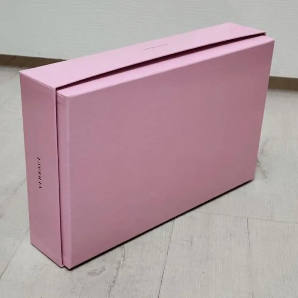 VERSACE Bright Crystal EMPTY Authentic Large Pink Gift Box 13,5